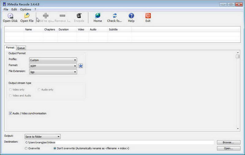 XMedia Recode (视频转换软件)