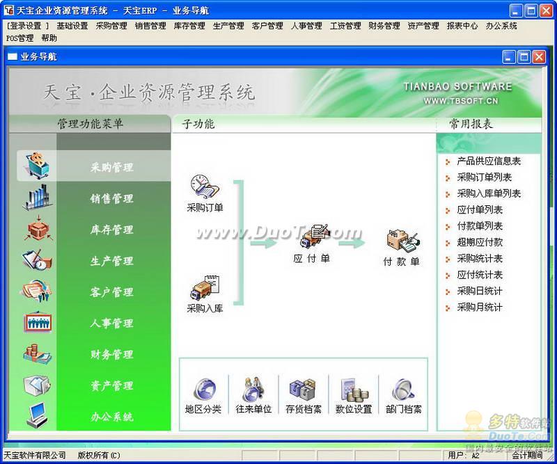 天宝ERP