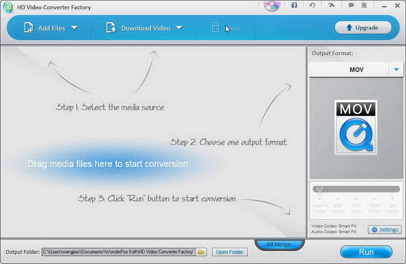 WonderFox Free HD Video Converter Factory