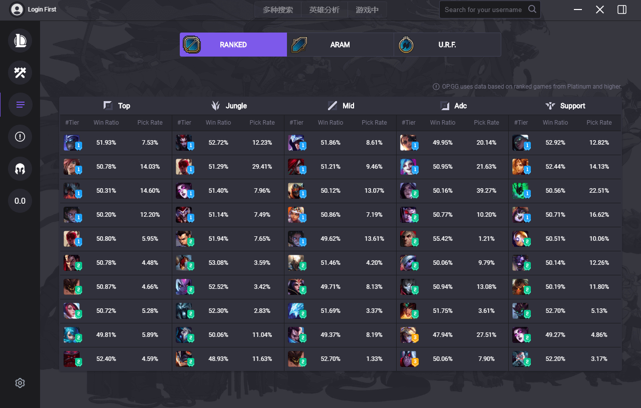 OP.GG（战绩记录平台）