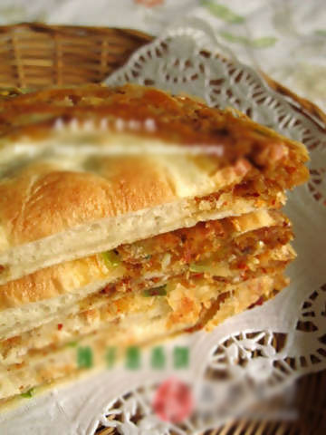 辣子葱香饼