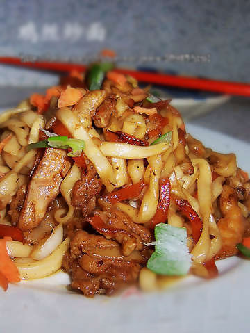 鸡丝炒面