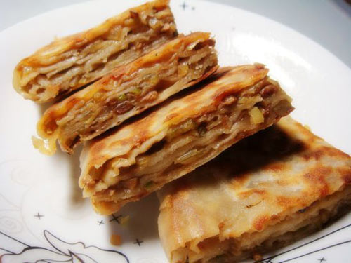 升级版千层肉饼