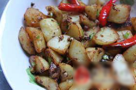 麻辣土豆块
