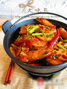 干锅香辣虾