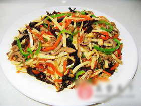 杏鲍菇鱼香肉丝