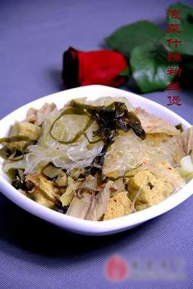 泡菜什锦粉丝煲