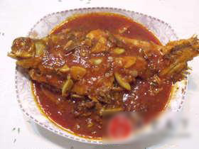 豆渣鱼酿