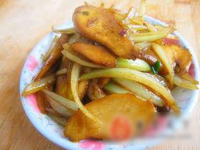 干煸杏鲍菇