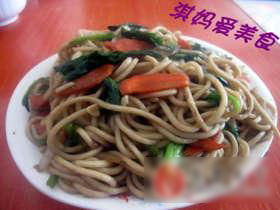 蔬菜炒面