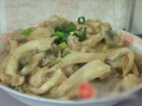 白菇肉片