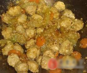 马蹄豆腐肉丸子