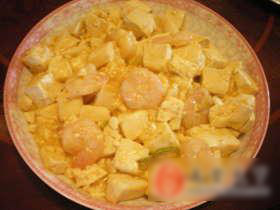 蟹黄虾仁豆腐