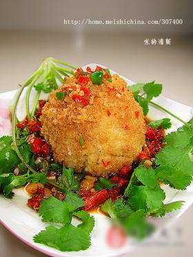 无肉版清蒸狮子头