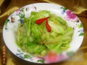 快炒包菜