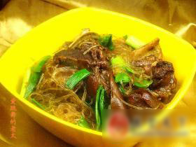 青蒜粉丝羊肉