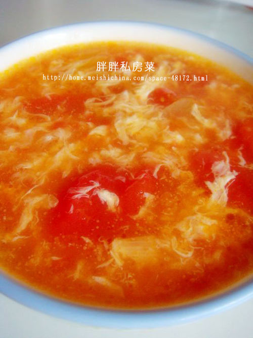 西红柿鸡蛋汤
